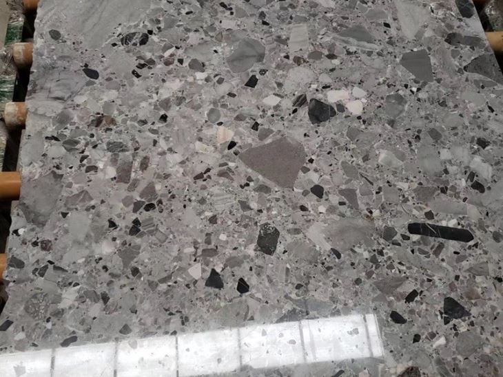 Italy Breccia Grey Marble Slab Italy Breccia Grey Marble Slab