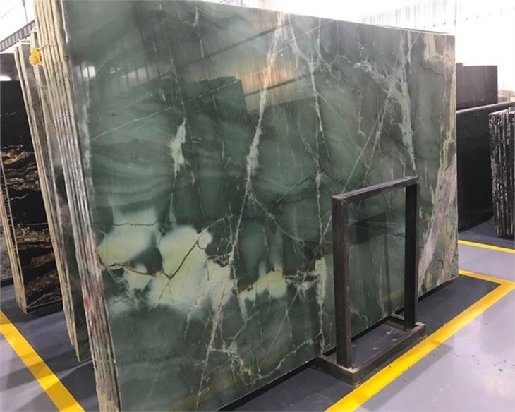 Verde Smeralda Quartzite Slabs