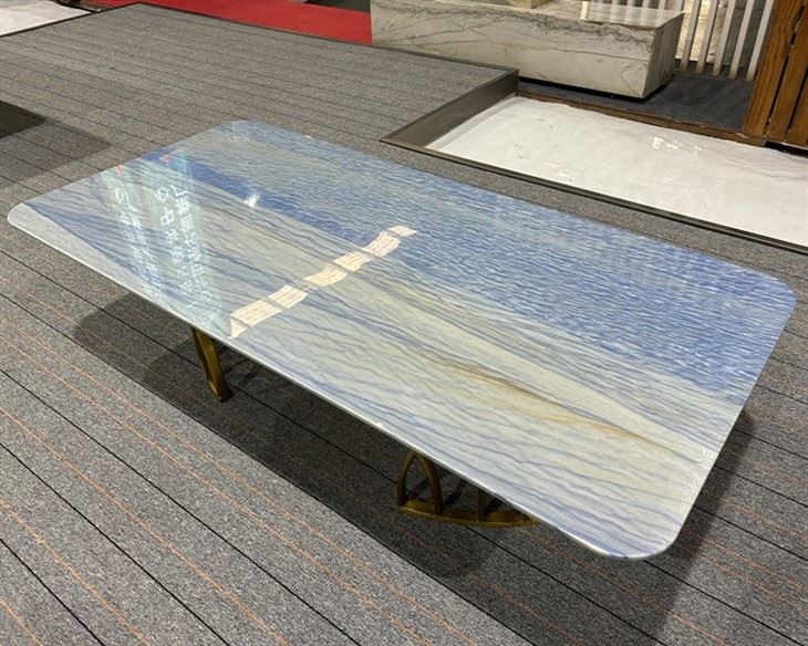 blue quartzite table blue quartzite table